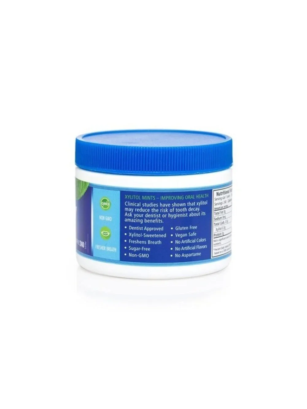 Spry Xylitol Peppermint Mints 240 Ct (2 Pack) Sugar Free Fresh Breath Oral Care